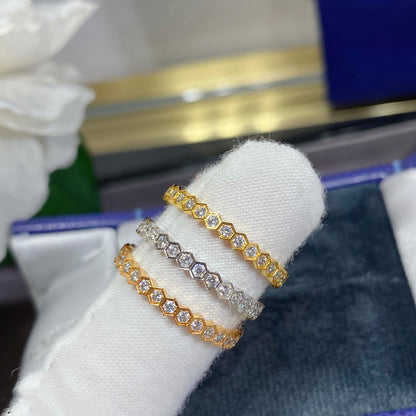 [Glitter Jewelry]BEE LOVE DIAMOND PAVED SMALL RING