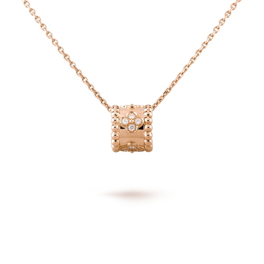 [Glitter Jewelry]PERLEE PEDANT NECKLACE GOLD / ROSE GOLD