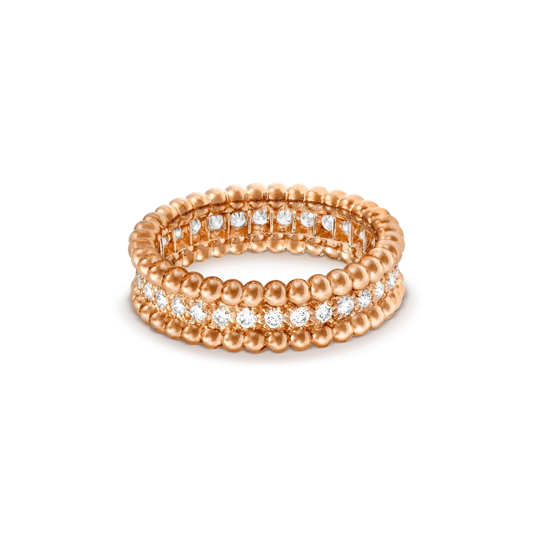 [Glitter Jewelry]PERLEE DIAMOND ROSE GOLD RING
