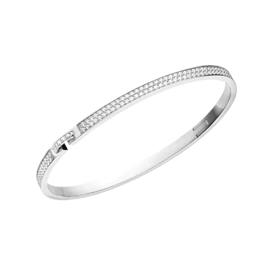 [Glitter Jewelry]LIENS VIDENCE DIAMOND PAVED BRACELET