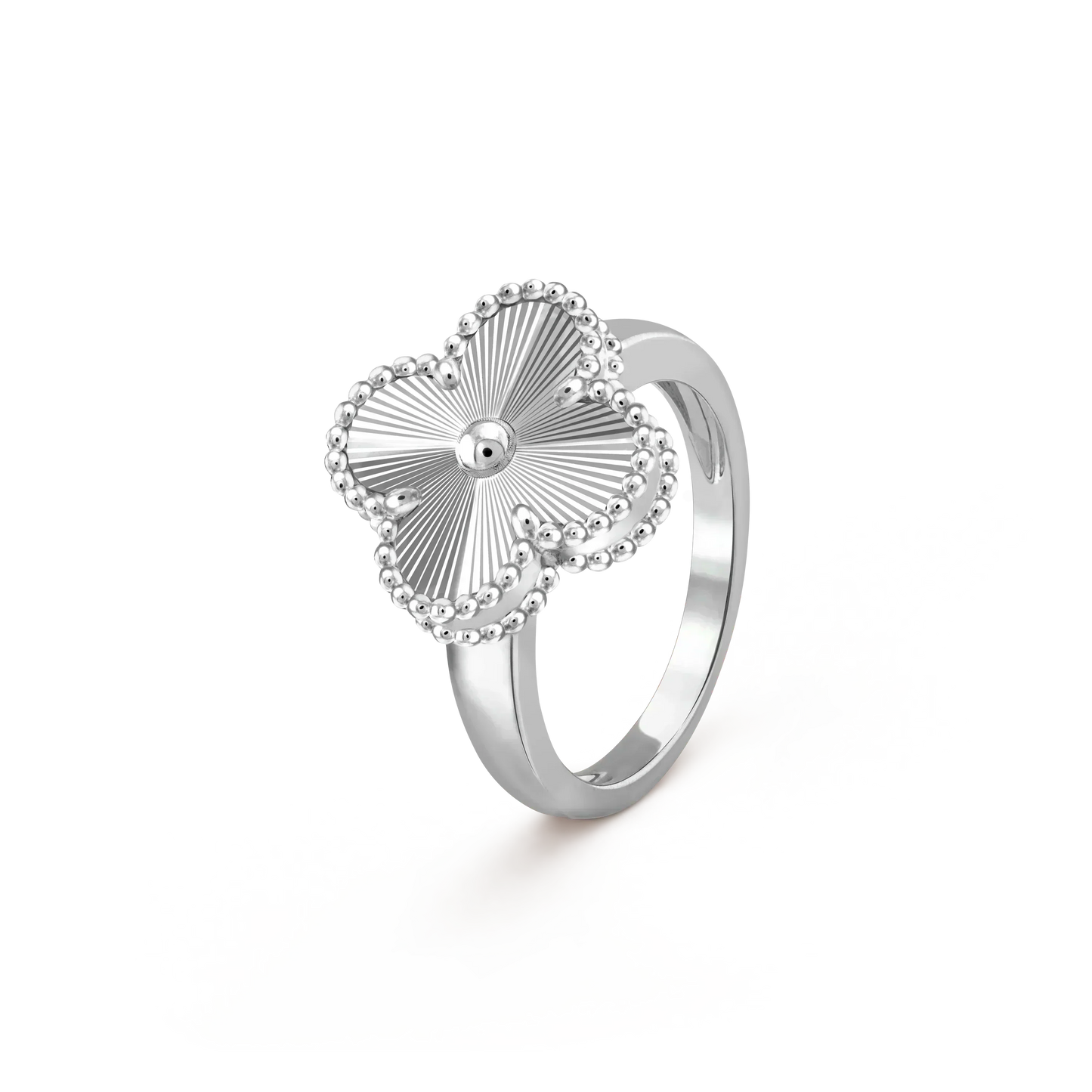 [Glitter Jewelry]CLOVER SILVER RING