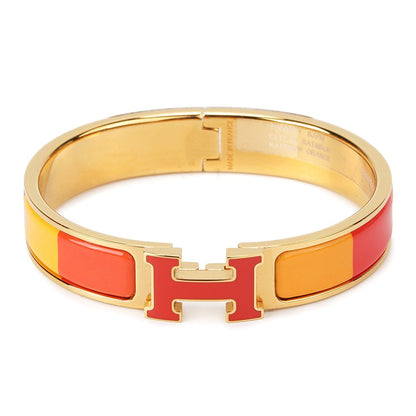 [Glitter Jewelry]H BRACELET ORANGE RAINBOW CERAMIC