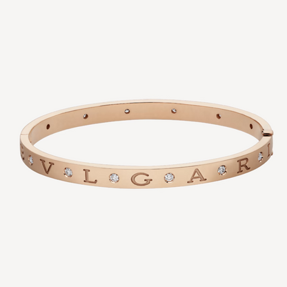 [Glitter Jewelry]ZERO 1 PINK GOLD 12 DIAMONDS BRACELET