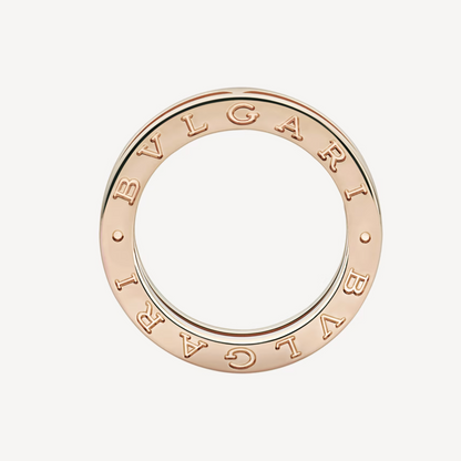 [Glitter Jewelry]ZERO 1 ONE-BAND PAVED DIAMONDS ON THE SPIRAL RING