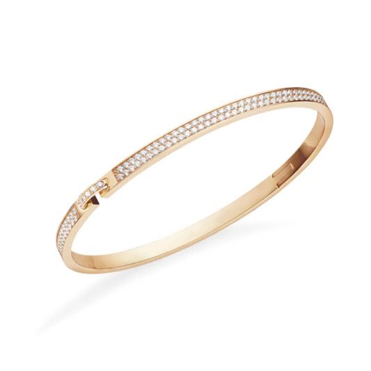 [Glitter Jewelry]LIENS VIDENCE DIAMOND PAVED BRACELET