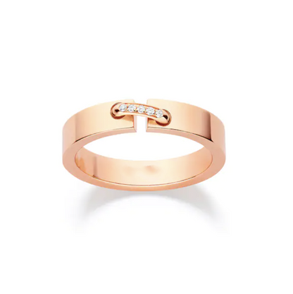 [Glitter Jewelry]ALLIANCE LIENS VIDENCE DIAMOND 4MM RING