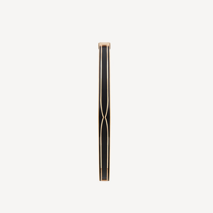 [Glitter Jewelry]ZERO 1 PINK GOLD WITH MATTE BLACK CERAMIC BRACELET