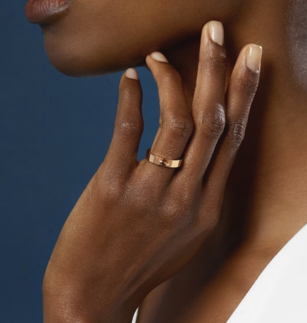 [Glitter Jewelry]ALLIANCE LIENS VIDENCE 4MM RING