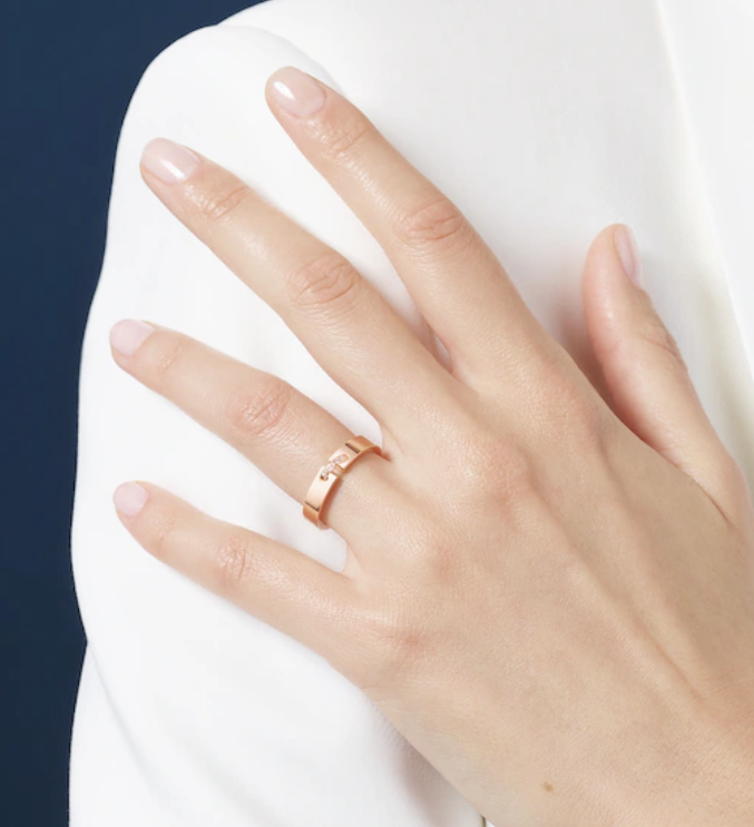 [Glitter Jewelry]ALLIANCE LIENS VIDENCE DIAMOND 4MM RING