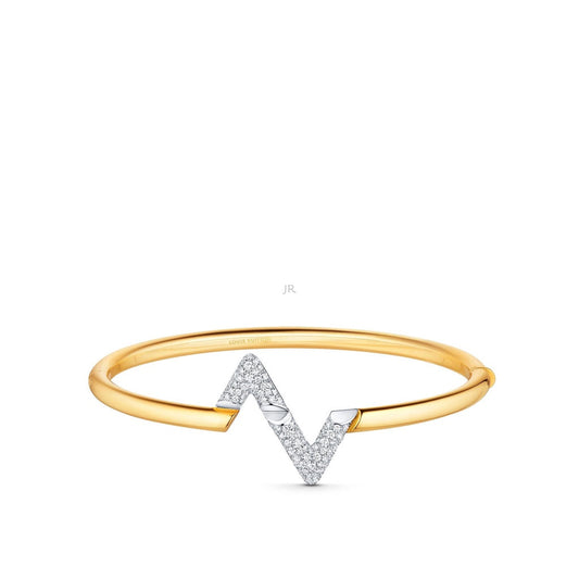 [Glitter Jewelry]VOLTE UPSITE DOWN GOLD DIAMOND BRACELET