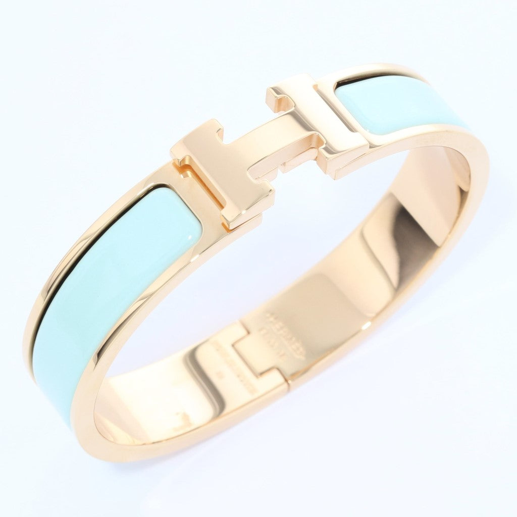 [Glitter Jewelry]H LIGHT BLUE BRACELET