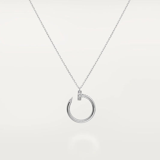 [Glitter Jewelry]JUSTE NECKLACE SILVER