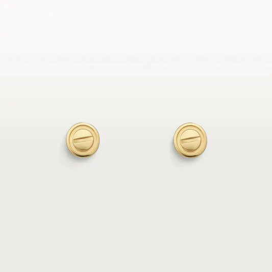 [Glitter Jewelry]LOVE EARRINGS GOLD 10MM