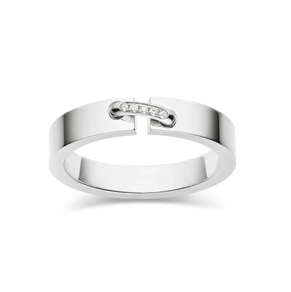 [Glitter Jewelry]ALLIANCE LIENS VIDENCE DIAMOND 4MM RING