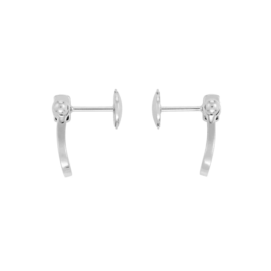 [Glitter Jewelry]FORCE 10 FULL DIAMOND STUD EARRINGS MINI MODEL