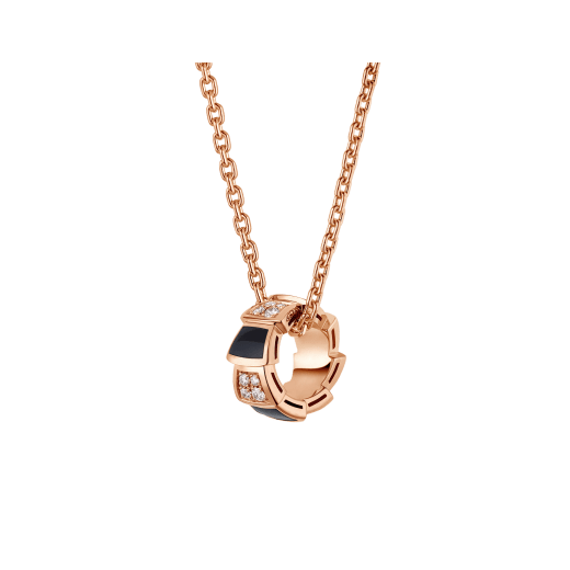 [Glitter Jewelry]SERPENTI PEDANT DIAMOND NECKLACE