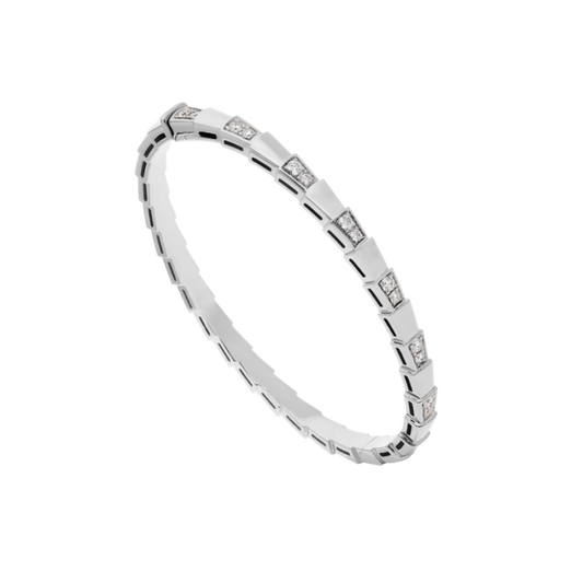 [Glitter Jewelry]SERPENTI BRACELET SILVER DIAMOND