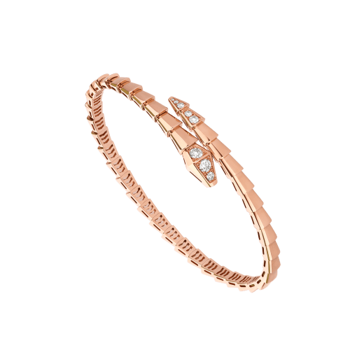 [Glitter Jewelry]SERPENTI BRACELET DIAMONDS PINK GOLD
