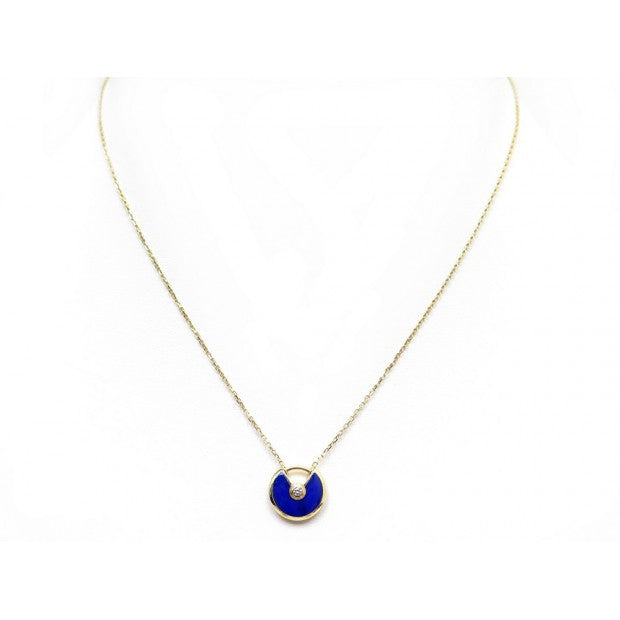 [Glitter Jewelry]AMULETTE ROSE GOLD AGATE NECKLACE
