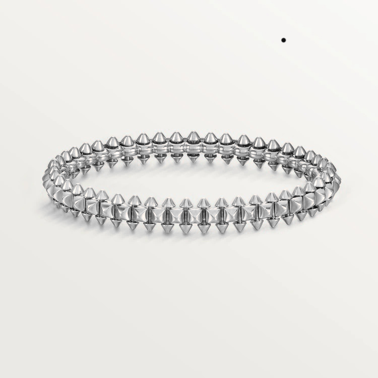 [Glitter Jewelry]CLASH SILVER BRACELET