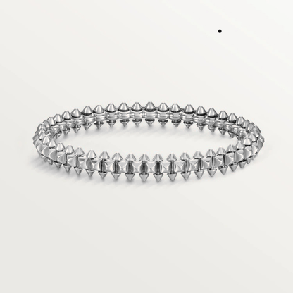 [Glitter Jewelry]CLASH SILVER BRACELET