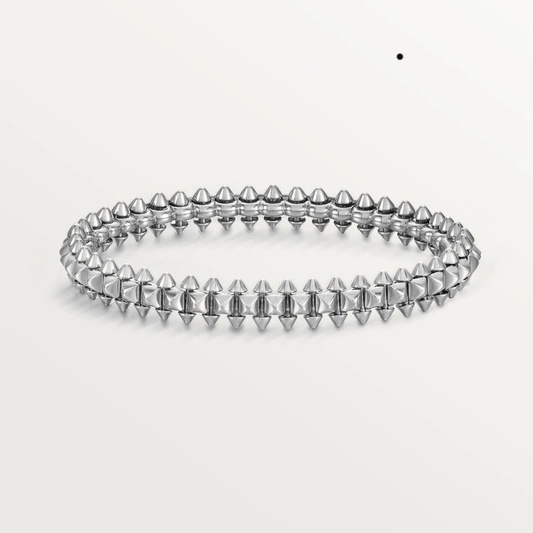 [Glitter Jewelry]CLASH SILVER BRACELET