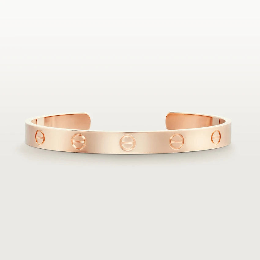 [Glitter Jewelry]LOVE BRACELET 6.1MM OPEN CUFF
