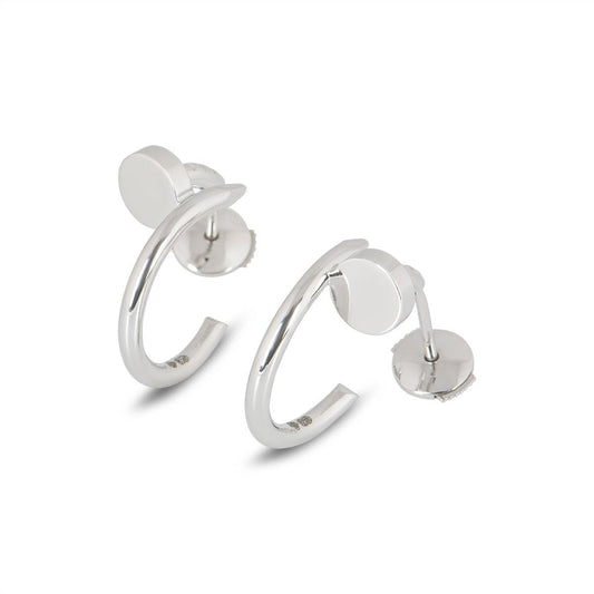 [Glitter Jewelry]JUSTE EARRINGS SILVER