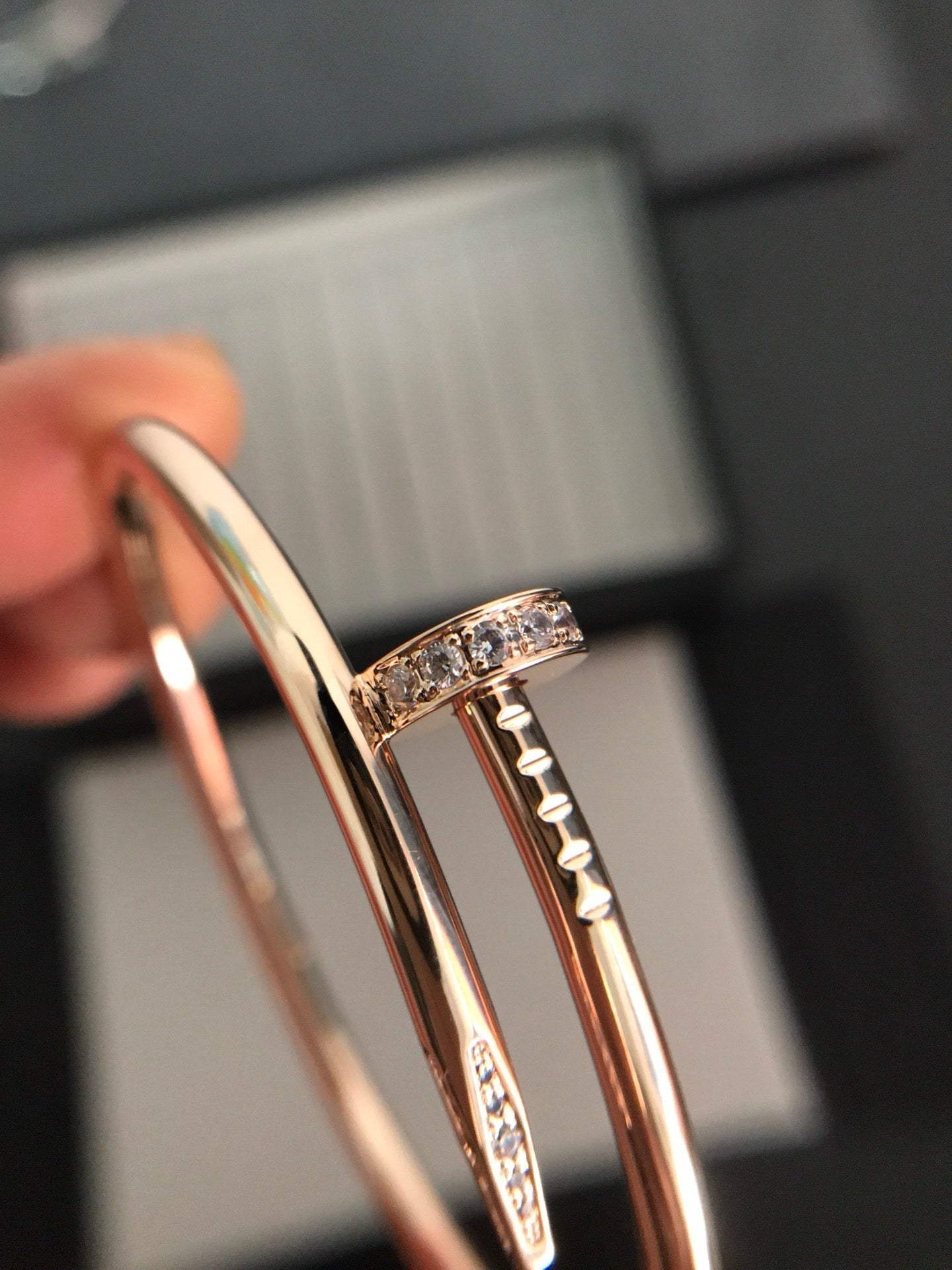 [Glitter Jewelry]JUSTE BRACELET 3.5MM DIAMONDS
