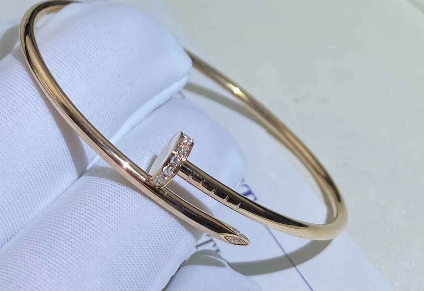 [Glitter Jewelry]JUSTE BRACELET 2.5MM DIAMONDS