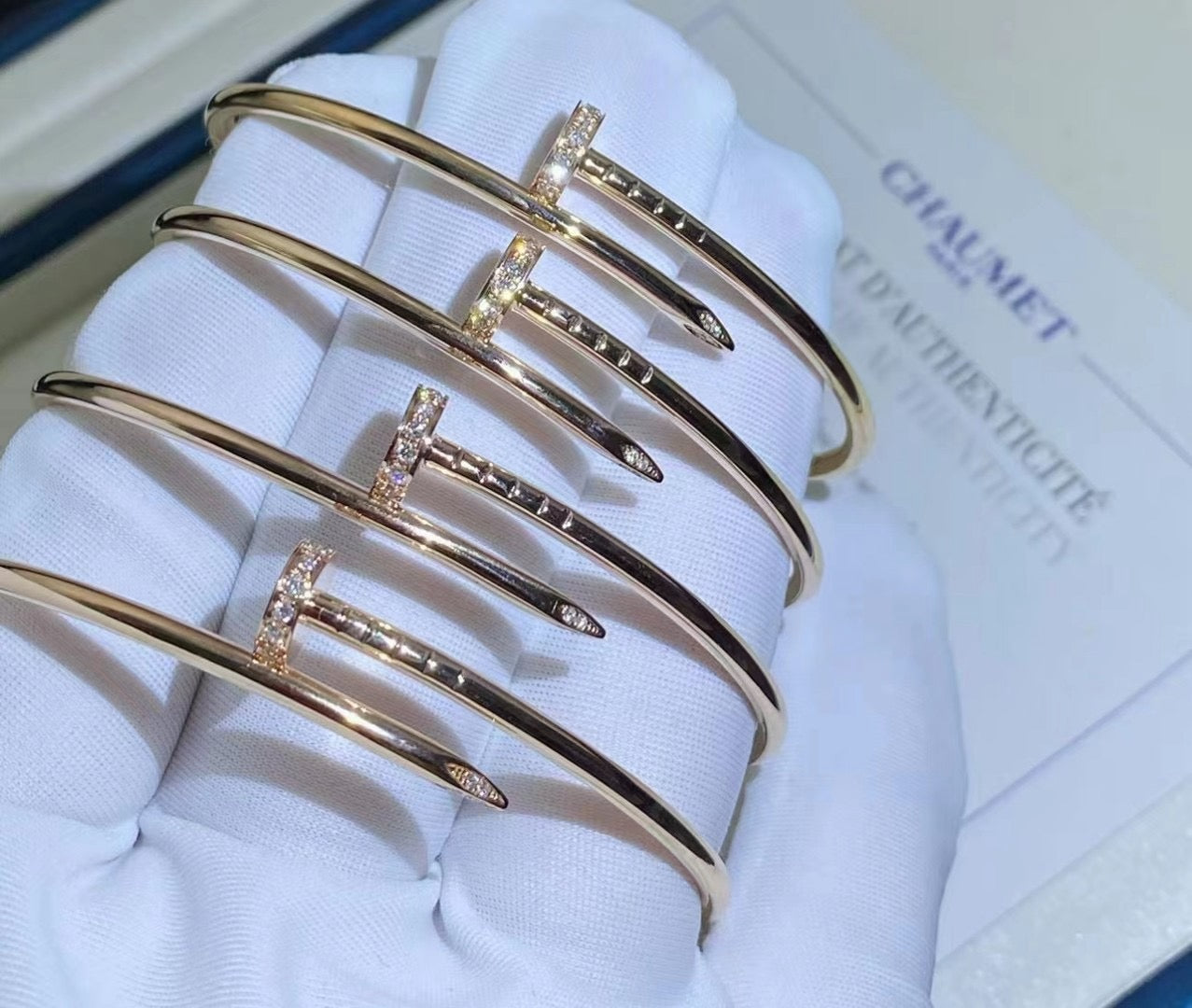 [Glitter Jewelry]JUSTE BRACELET 2.5MM DIAMONDS