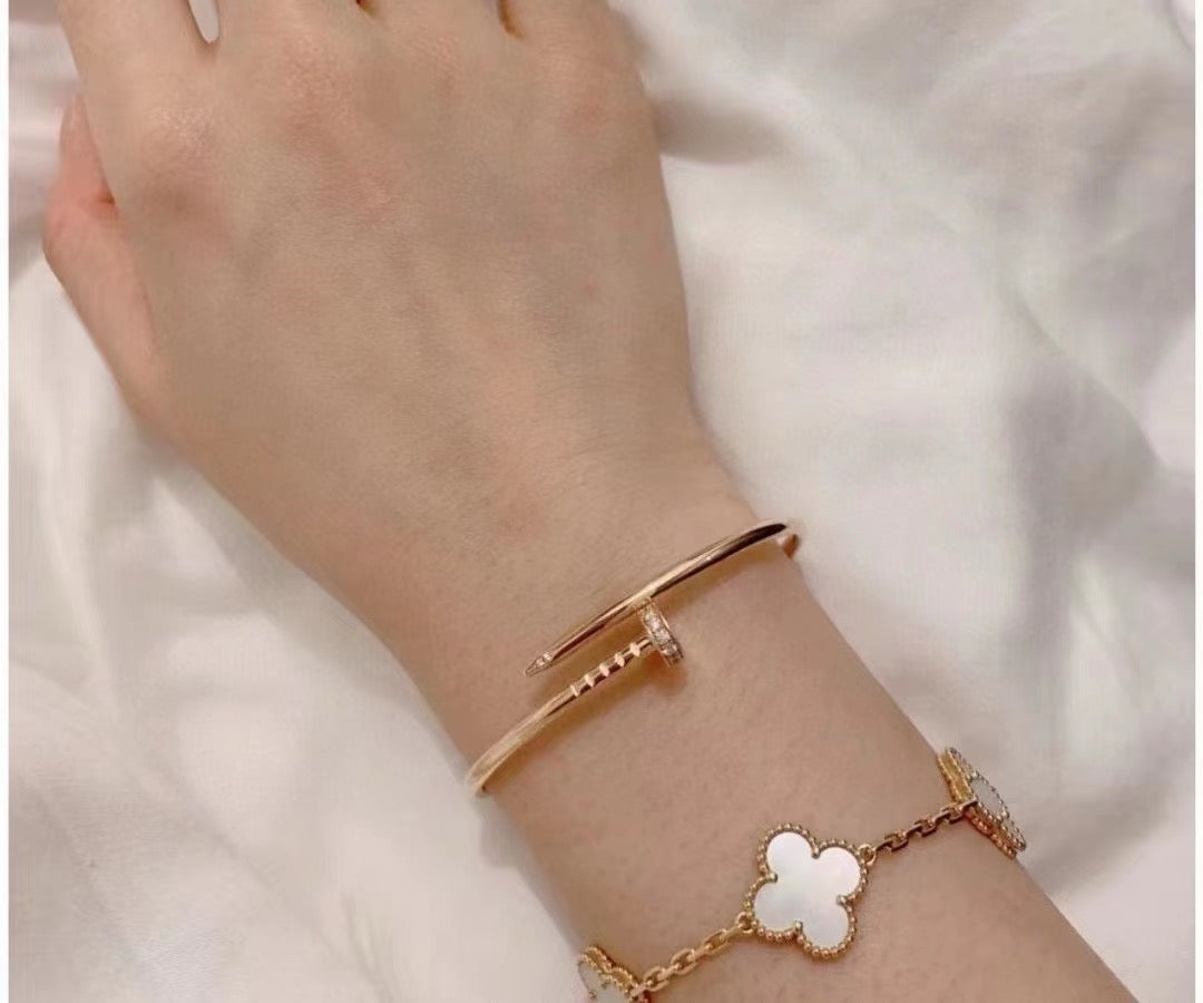[Glitter Jewelry]JUSTE BRACELET 2.5MM DIAMONDS