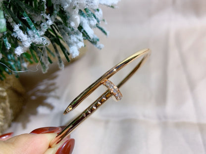 [Glitter Jewelry]JUSTE BRACELET 2.5MM DIAMONDS