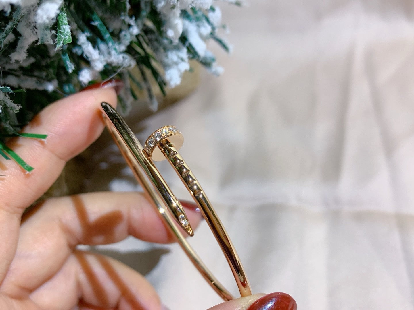 [Glitter Jewelry]JUSTE BRACELET 2.5MM DIAMONDS