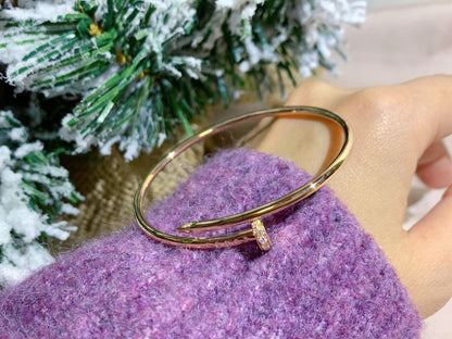 [Glitter Jewelry]JUSTE BRACELET 2.5MM DIAMONDS