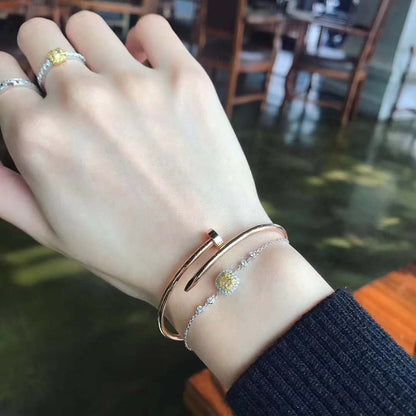 [グリッタージュエリー]JUSTE ブレスレット 3.5MM