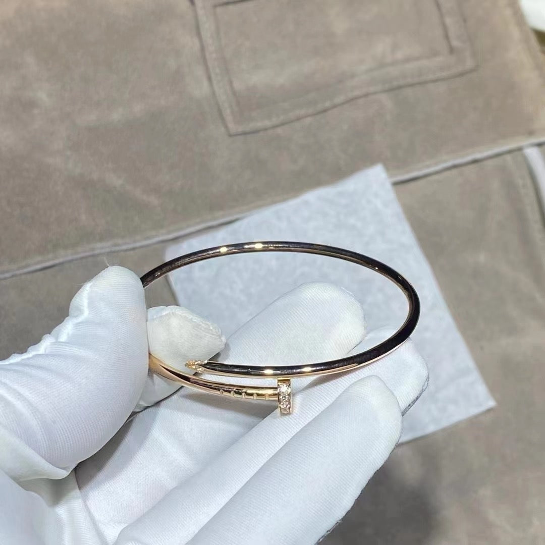 [Glitter Jewelry]JUSTE BRACELET 2.5MM DIAMONDS