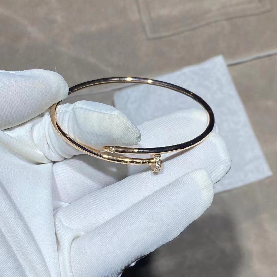 [Glitter Jewelry]JUSTE BRACELET 2.5MM DIAMONDS