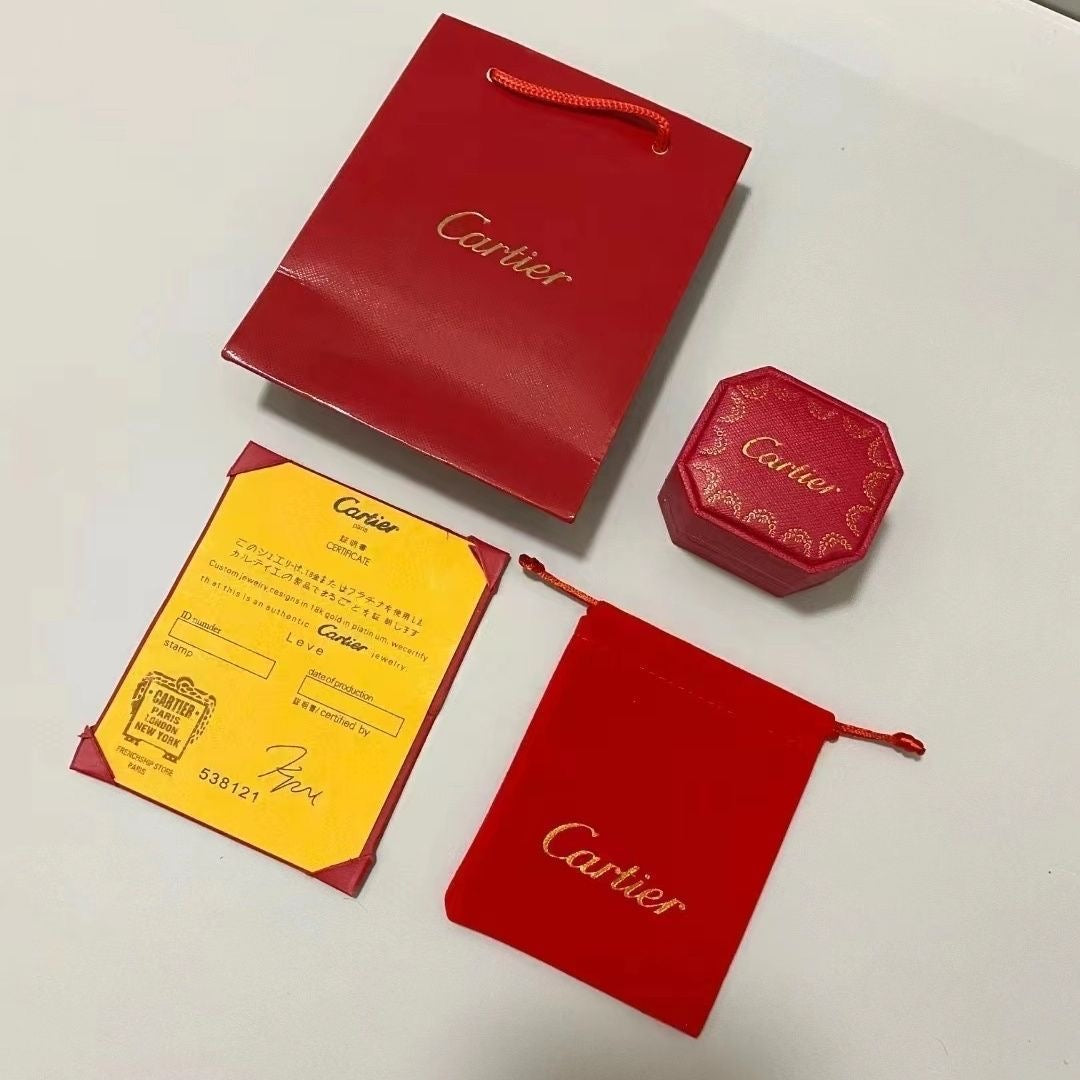 [Glitter Jewelry]CA BRACELET NECKLACE RING BOX GIFT BAG