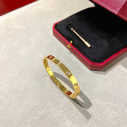 [Glitter Jewelry]LOVE BRACELET 6.1MM 10 DIAMONDS