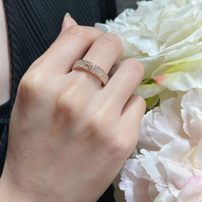 [Glitter Jewelry]KELLY PINK GOLD DIAMOND RING
