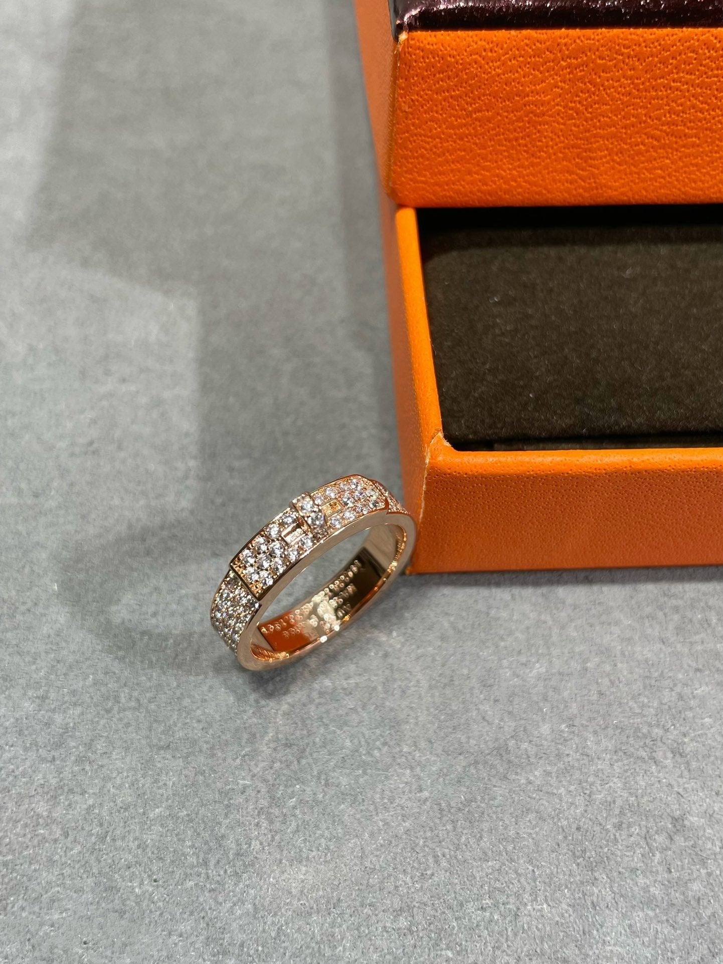 [Glitter Jewelry]KELLY PINK GOLD DIAMOND RING