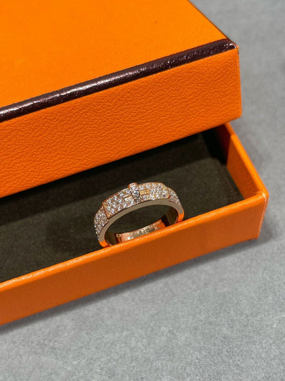 [Glitter Jewelry]KELLY PINK GOLD DIAMOND RING