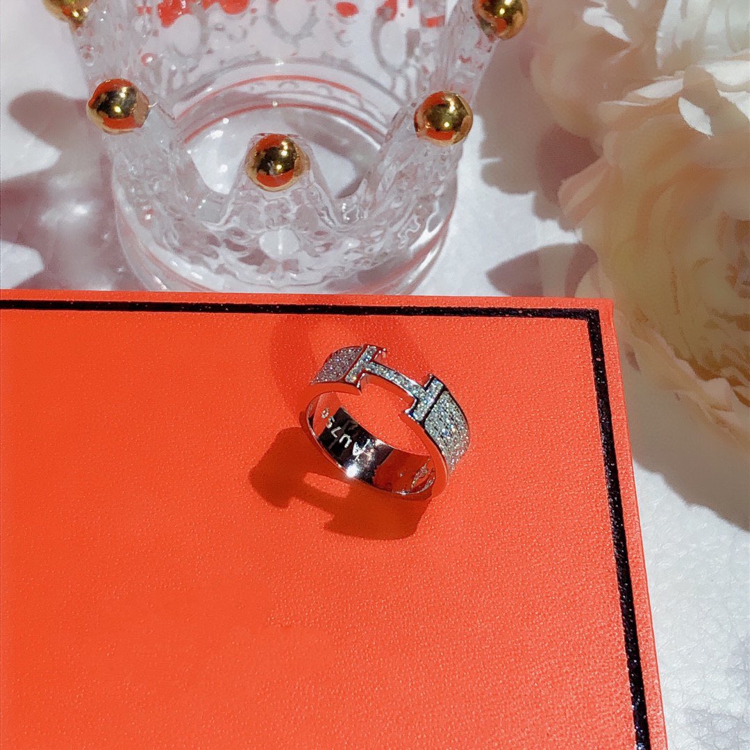 [Glitter Jewelry]H RING FULL DIAMOND