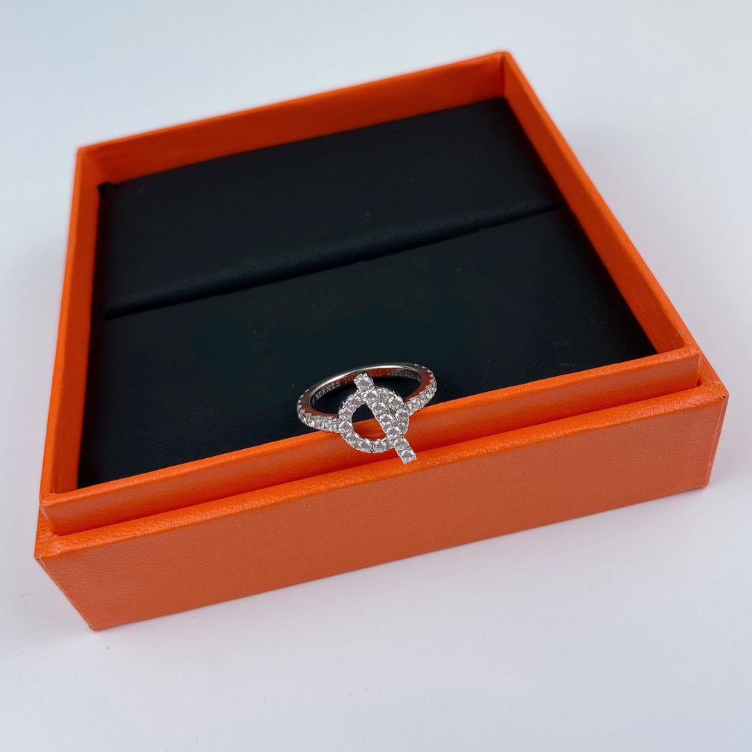 [Glitter Jewelry]ECHAPPEE RING SILVER DIAMOND