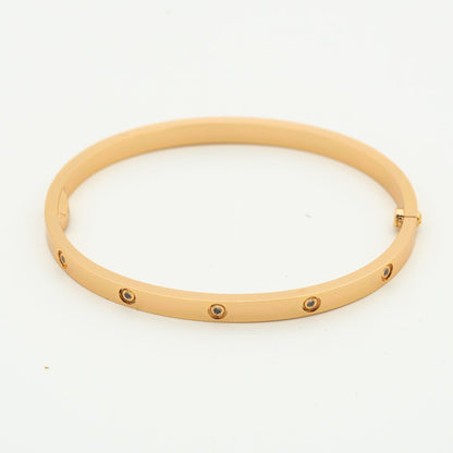 [グリッタージュエリー]ラブブレスレット 3.65mm 10ダイヤモンド