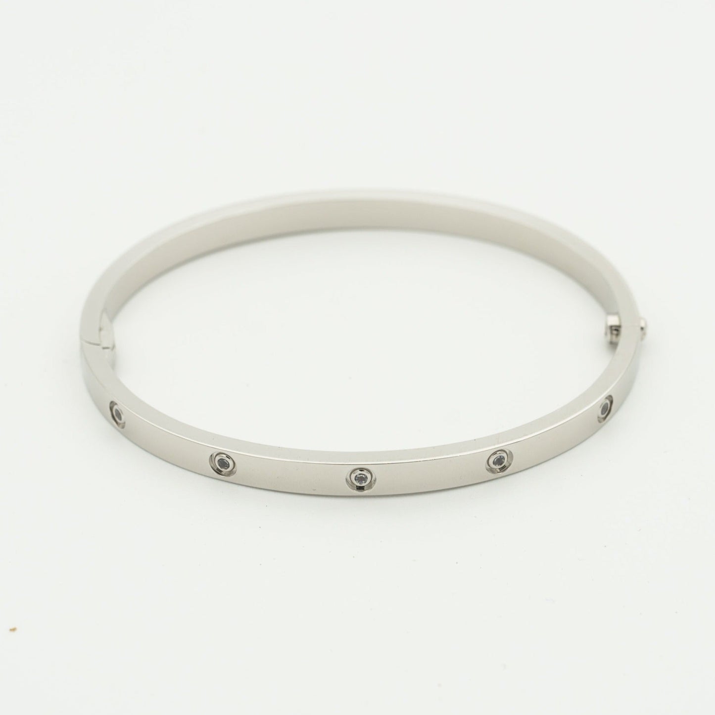 [グリッタージュエリー]ラブブレスレット 3.65mm 10ダイヤモンド
