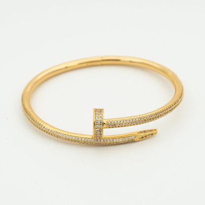 [Glitter Jewelry]JUSTE BRACELET 3.5MM ALL DIAMONDS