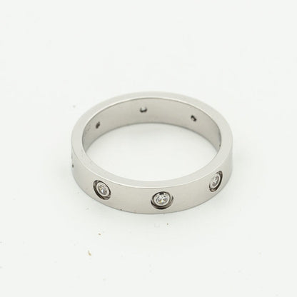[Glitter Jewelry]LOVE RING 3.6MM 8 DIAMONDS