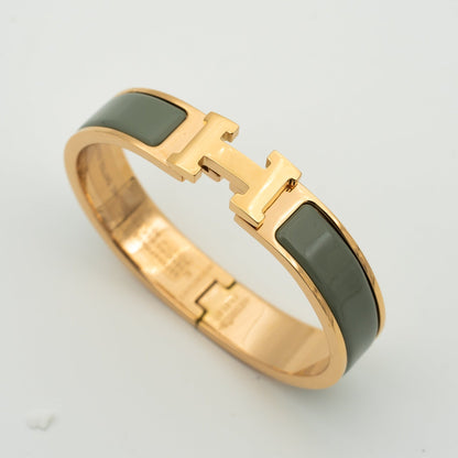 [Glitter Jewelry]H BRACELET BLUE GREEN 12MM